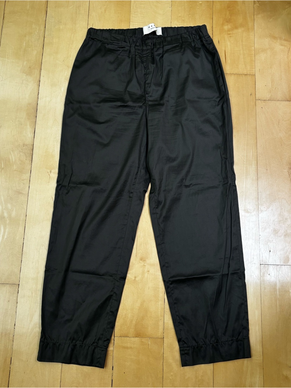 Marni Black Elastic-Waist Jogger Pants